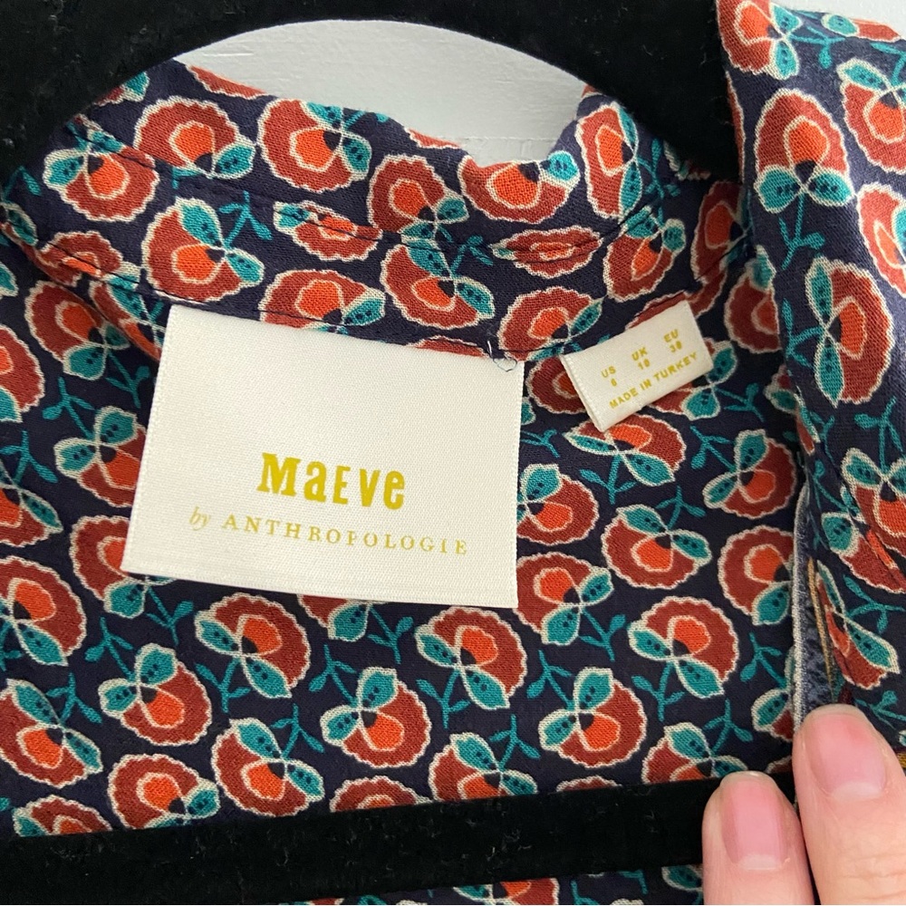 Maeve Collared Button Down Shirt - image 2